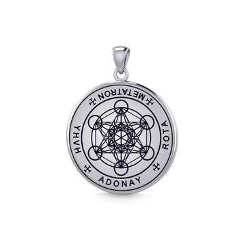 Sigil of the METATRON Small Sterling Silver Pendant TPD6031 - Jewelry